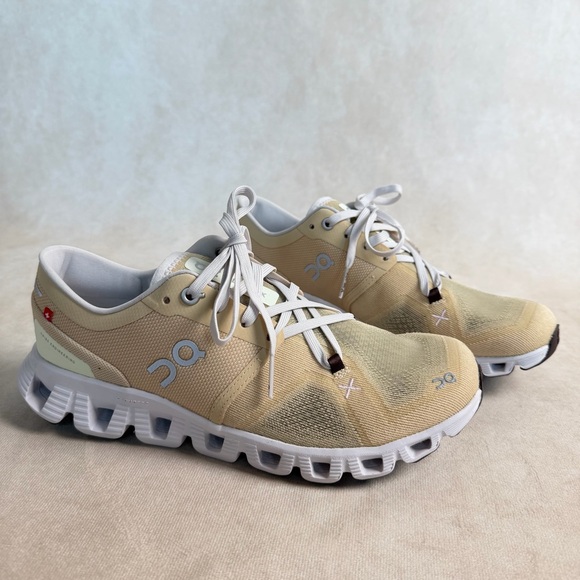 On Running Cloud X 3 Women’s 7.5 Savannah Frost Training Shoes w/ Box - Picture 14 of 16